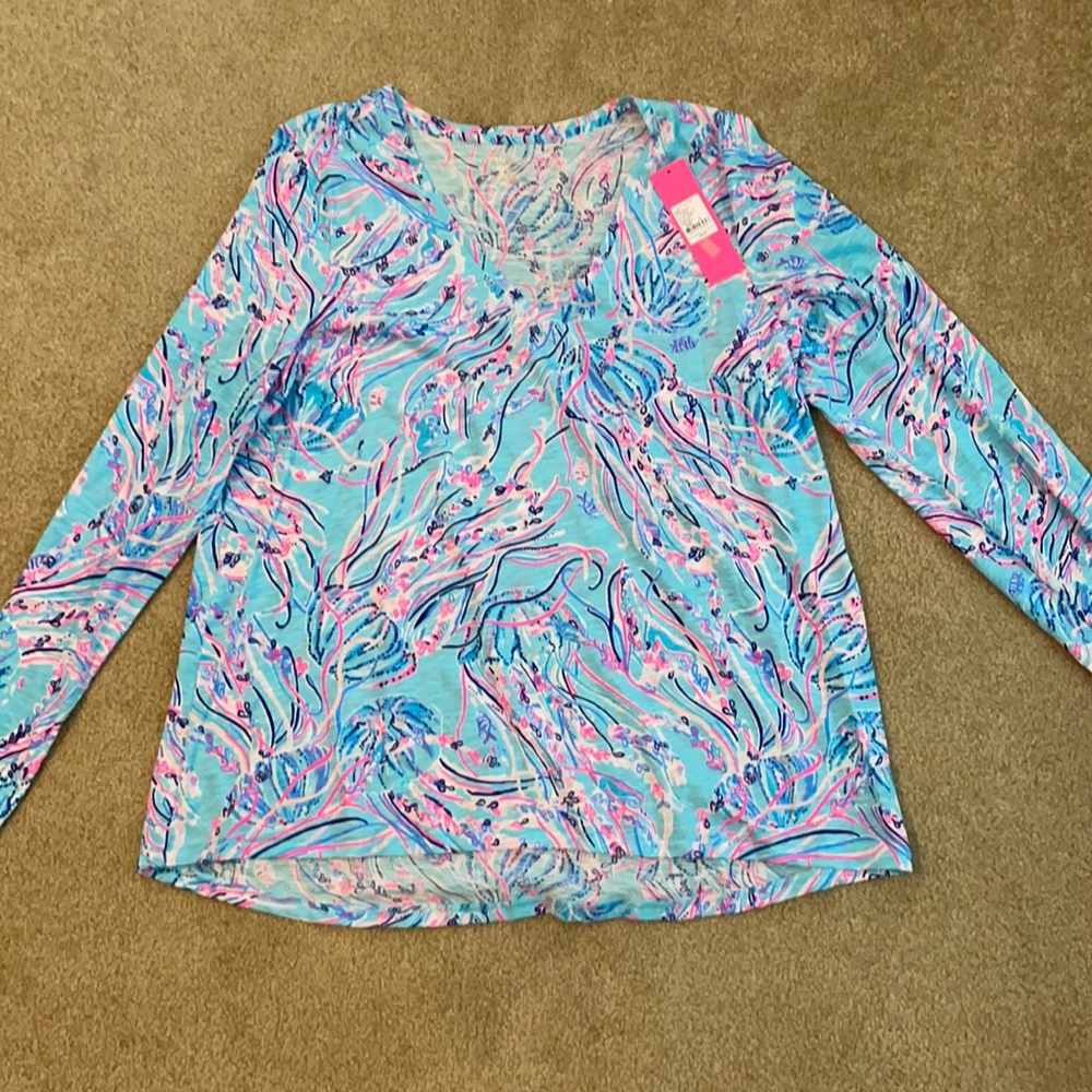 Lilly Pulitzer Etta Long Sleeve XL